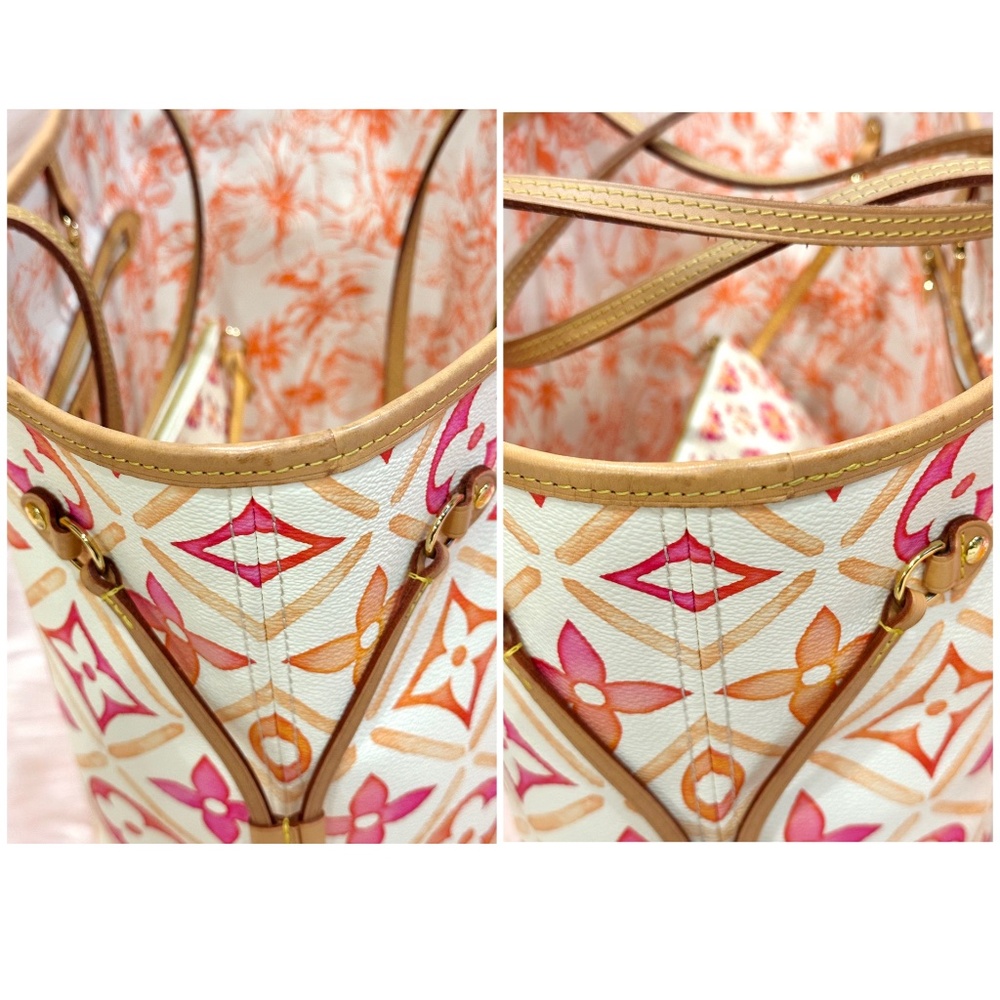 ***SOLD***🧡🤍🩷Louis Vuitton By The Pool Coral🩷🤍🧡 - Picture 4 of 16